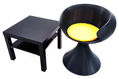 kaiyun3D打印机在家具行业中有什么应用？(图2)