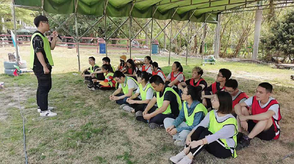 率虎狼之师，铸精英团队-kaiyun3月户外拓展活动圆满完成(图4)